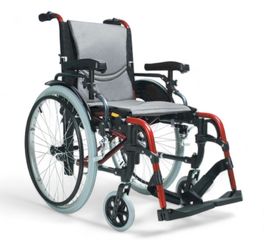Αναπηρικό αμαξίδιο ελαφρού τύπου KARMA S'ergo 305 Κόκκινο-Γκρι 