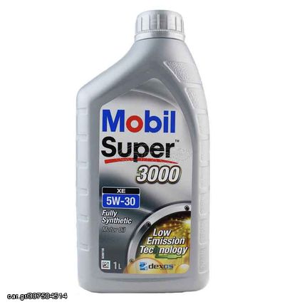 Λάδι - Λιπαντικό Κινητήρα Mobil Super 3000 XE 5W-30 Full Synthetic 1Lt