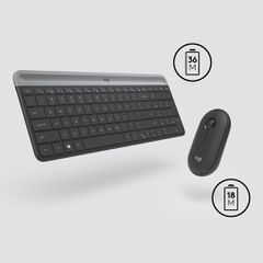 Logitech Slim Wireless Combo MK470-thumb-3