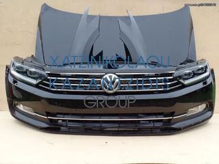 VW PASSAT B8 2015-2020 ΜΟΥΡΗ ΕΜΠΡΟΣ ΚΟΜΠΛΕ -ΚΑΠΟ ΦΤΕΡΑ ΦΑΝΑΡΙΑ ΠΡΟΦΥΛΑΚΤΗΡΑΣ ΜΕΤΩΠΗ ΨΥΓΕΙΑ ΤΑΜΠΛΟ ΑΕΡΟΣΑΚΟΙ ΟΔΗΓΟΥ ΣΥΝ