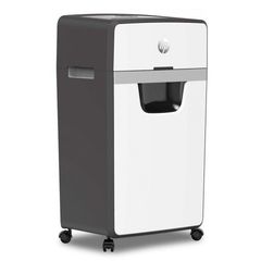 HP ONESHRED 24CC shredder, cut-offs, P-4, 24 cards, 30l, light grey