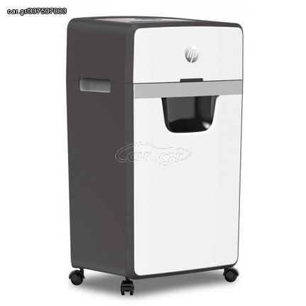 HP ONESHRED 24CC shredder, cut-offs, P-4, 24 cards, 30l, light grey