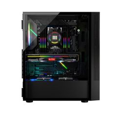 Logic ARYA ARGB MINIDI USB 3.0 Case Black-thumb-1