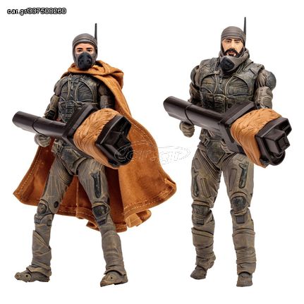 Dune: Part Two Action Figure 2-Pack Stilgar & Shishakli (Gold Label) 18 cm