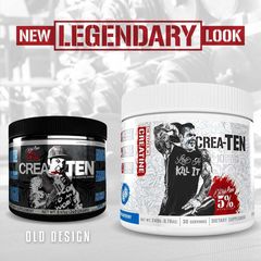 RICH PIANA 5% NUTRITION CREATEN LEGENDARY SERIES 249GR 30SERVS BLUE RASPBERRY