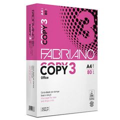 Χαρτί A4 Εκτύπωσης Fabriano Copy 3 80gr/m² 500 φύλλα