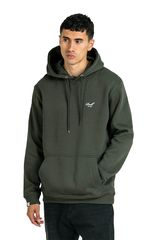 Reell Hoodie Staple Logo Jasper Green Ανδρικό Relaxed Fit - 1305-029 15-126 161