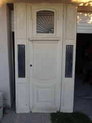 Πόρτα ξύλινη μασίφ εξωτερική 