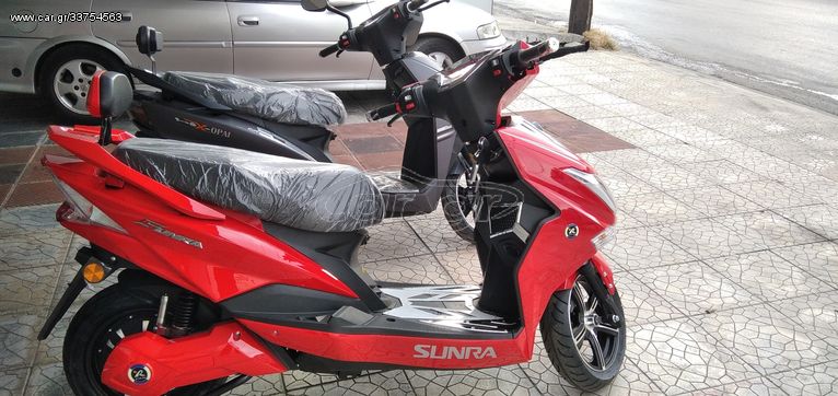 Μοτοσυκλέτα roller/scooter '20 SUNRA HAWK -20% επιδότηση