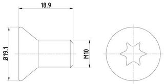 ΣΕΤ ΒΙΔΕΣ ΔΙΣΚΟΠΛΑΚΑΣ ΜΙΝΙ R50,R56 HELLA-PAGID