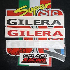 Αυτοκόλλητο Replica GILERA Μπρος Πλευρού 21x2cm Για Gilera Runner 50-125-180-200cc 1999-2005 Δίχρονα Τετράχρονα Μοντέλα Σε Πολλά Χρώματα Καινούργια Αδιάβροχα