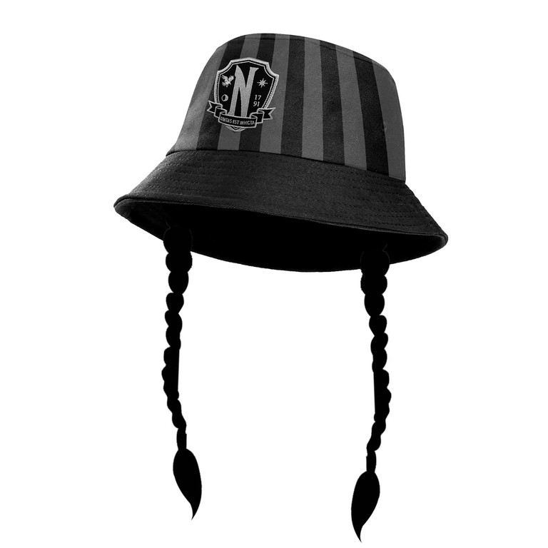WEDNESDAY - Braid - Bucket Hat Grey