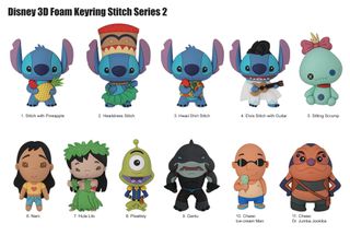 DISNEY - Lilo & Stitch - Backpack Keychain (Display 24 Pcs)-thumb-1