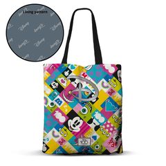 DISNEY 100 Years - Collage - Premium Tote Bag '40x33x1cm' Multicolor