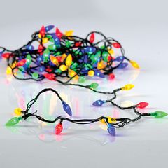 LED διακοσμητικά λαμπάκια PINE CONE LIGHTS με 100 φωτάκια πολύχρωμα & 8 λειτουργίες IP44 μήκος 7m