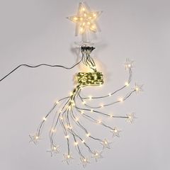 190 LED λαμπάκια 2,4W χταπόδι με αστέρι RGB χρώμα φωτός USB REMOTE με 8 προγράμματα IP44 10x180cm