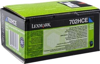Τόνερ εκτυπωτή Lexmark 70C2HCE Cyan 3.000 σελίδες 702HC CS310/410/510 (Cyan)