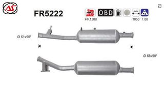 ΦΙΛΤΡΟ DPF PEUGEOT EXPERT 1.6 BlueHDI 2016-    KARALOIZOS exhaust