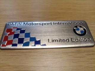 Μεταλλικό σήμα/αυτοκόλλητο BMW -thumb-1