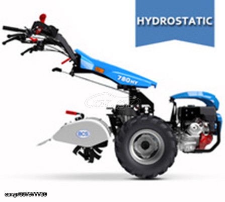 Μοτο-Σκαπτικά Bcs 2023 BCS Σκαπτικό 780 HY 11,7Hp Με Φρέζα 80 cm