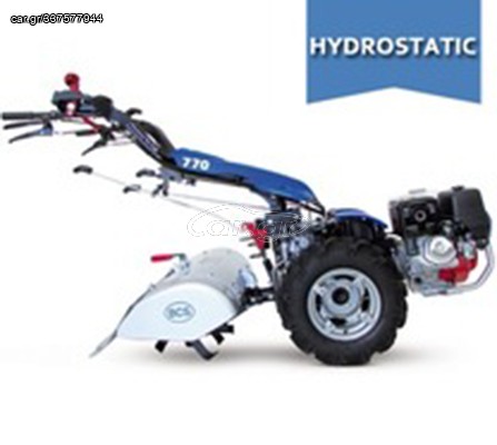 Μοτο-Σκαπτικά Bcs 2023 BCS Σκαπτικό 770 11,7 Hp Με Μίζα Με Φρέζα 80 cm