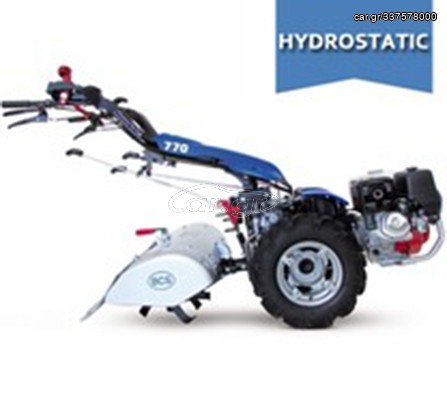 Μοτο-Σκαπτικά Bcs 2023 BCS Σκαπτικό 770  9,1Hp Με Μίζα Με Φρέζα 80 cm
