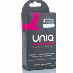 Uniq - Free Latex - Panty Condom - 3 pcs