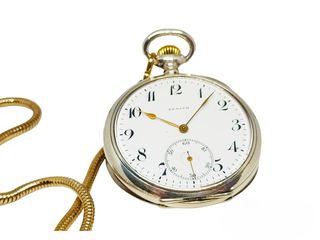 Zenith Pocket Watch 0.800 ασήμι GRAND PRIX PARIS 1900 Medaille d’or Geneve 1896 ANCRE  Α90526 ΤΙΜΗ 1.200 ΕΥΡΩ