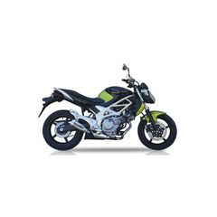 Διπλο Τελικο Εξατμισης Hyperlow L2X Stainless Steel / Aluminium Polished Suzuki Sfv 650 Gladius | Ixil