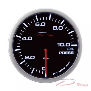 Depo Racing Όργανο Πίεσης Λαδιού Αυτοκινήτου 52mm 