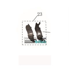 Γνήσια Εμπρός  Τακάκια  Malaguti