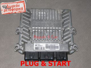 ΕΓΚΕΦΑΛΟΣ ΚΙΝΗΤΗΡΑ PEUGEOT 407 2.0 HDI 5WS40264G-T 9663007980 9655534080 SID803A - ΞΕΚΛΕΙΔΩΤΟΣ