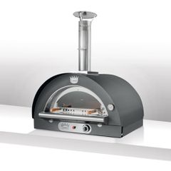 Φούρνος πίτσας υγραερίου FAMILY TETTO INOX 304 A GAS 100x80 Clementi