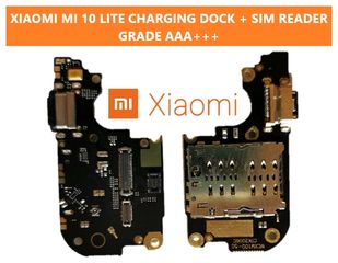 OEM Xiaomi Mi 10 Lite, Mi10 Lite, Καλωδιοταινία Φόρτισης Type C SUB Usb Plug Charging Board (Charging Dock Flex) + Mic Μικρόφωνο