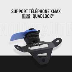 ΒΑΣΗ ΚΙΝΗΤΟΥ BCD DESIGN & QUAD LOCK STAGE 3 YAMAHA X-MAX 125 2018-2022-thumb-1