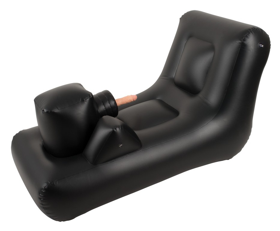 Excellent Power Dark Magic Bed - Μαύρο with 3 Vibrators