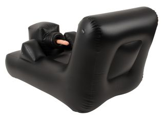 Excellent Power Dark Magic Bed - Μαύρο with 3 Vibrators-thumb-2