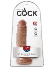 Ρεαλιστικό ομοίωμα Pipedream King Cock Cock With Balls 8"
