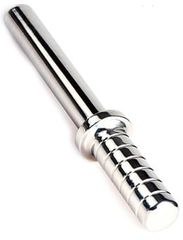 Δονητής Black Label Stainless Steel Hole Rammer - Ασημί