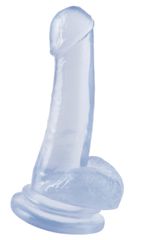 Basix Rubber Works  8" Dong with Suction Cup-thumb-1