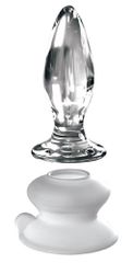 Pipedream Icicles No. 91 Hand Blown Glass Massager Clear