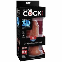 3D Triple Density Cock 6 inch-thumb-5