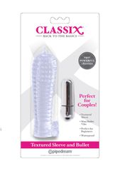 Textured Penis Sleeve & Bullet
