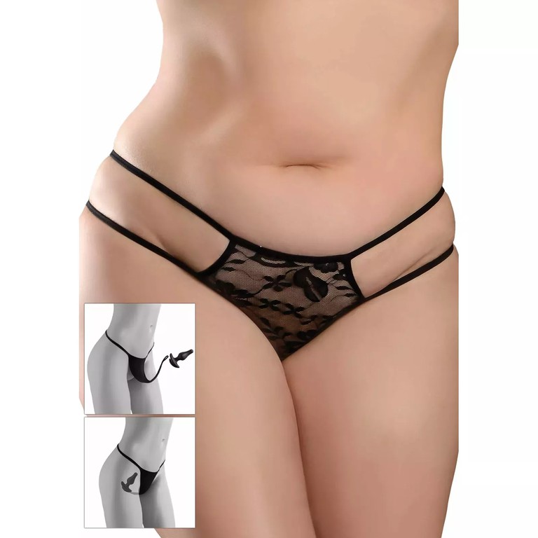 Crotchless PleasurePearl +Size