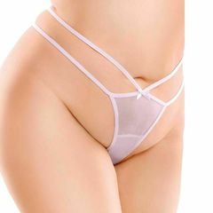 Pipedream Hook Up Panties Remote Bow-Tie G-String Plus Size-thumb-4