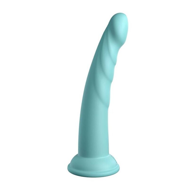 Pipedream Slim Seven Blue Silicon Dildo