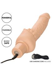 Calexotics Rabbit Vibrator - Rechargeable Stud Cliterrific - Skin-thumb-8