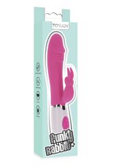 ToyJoy Funky Rabbit Vibrator Pink-thumb-3