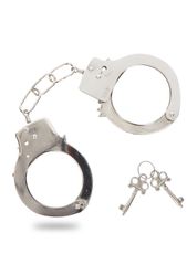 Metal Silver Handcuffs - Toy Joy