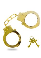 Metal Gold Handcuffs - Toy Joy